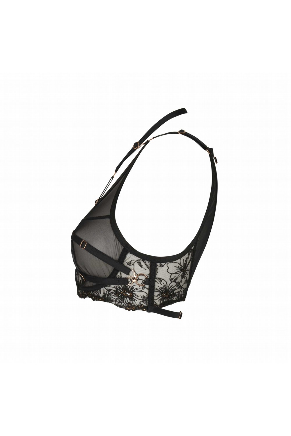 Ivy bra & harness - Luxury lingerie – Impudique Official Website