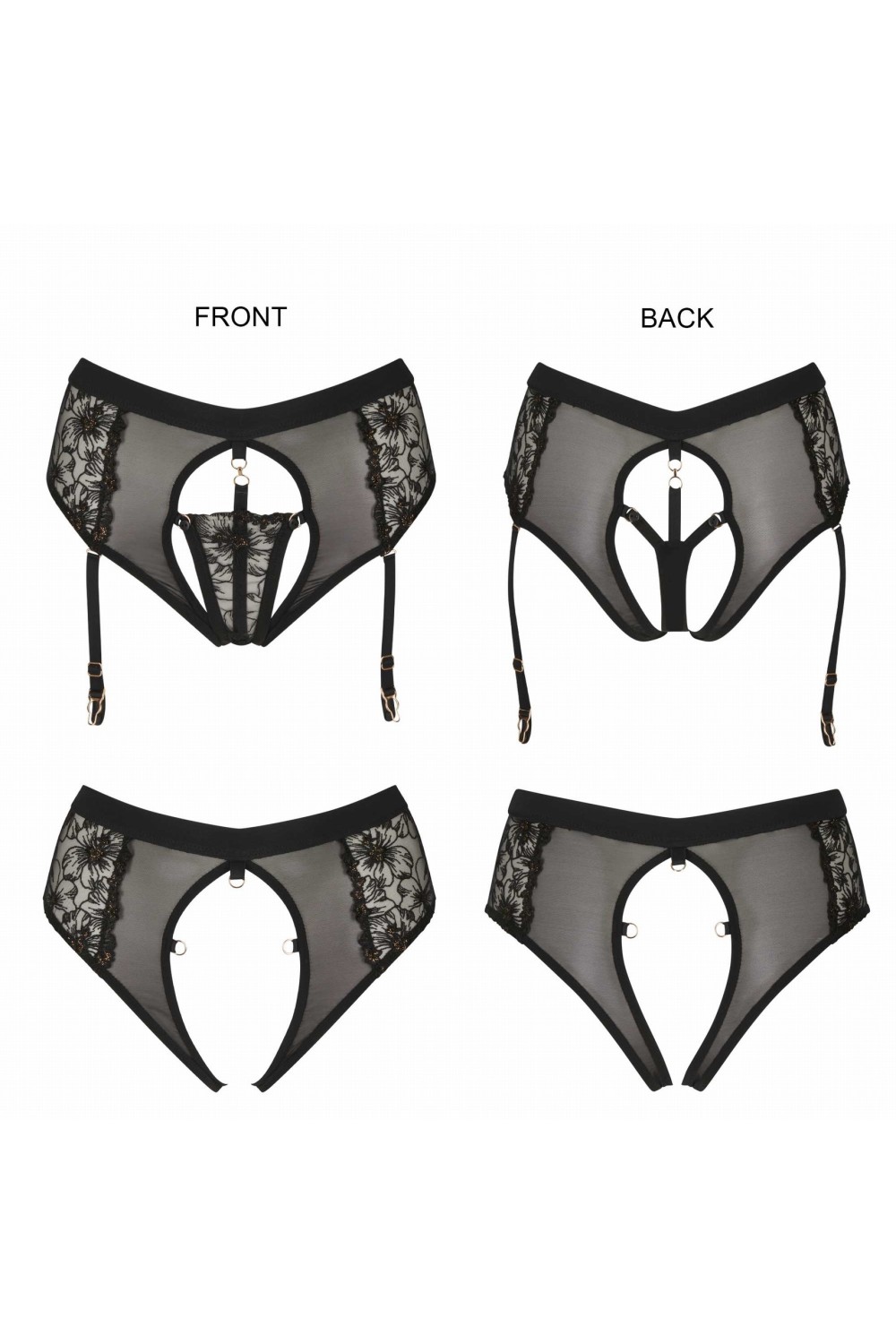 Serena shorty - Luxury lingerie – Impudique Official Website