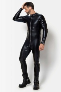 Ross, men's sexy wetlook catsuit - Patrice Catanzaro Official Website
