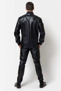 Magnus, chemise faux cuir homme - Patrice Catanzaro Site Officiel