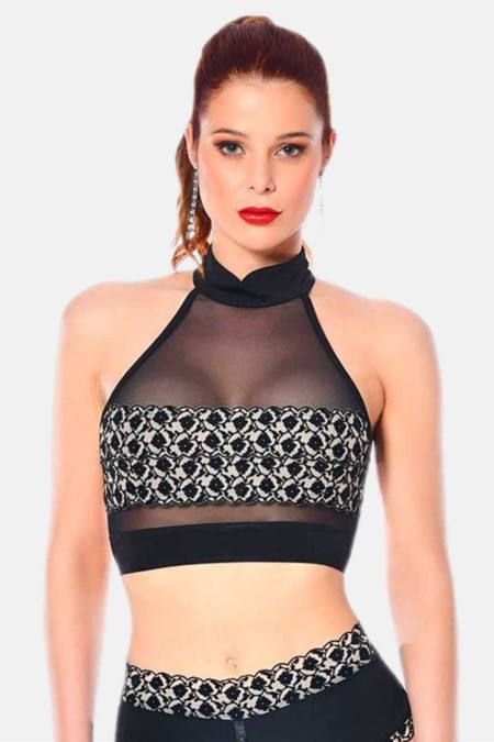 Clemence, sexy mesh bralette - Patrice Catanzaro Official Website
