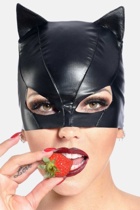 Petit Chat, masque wetlook Catwoman - Patrice Catanzaro Site Officiel