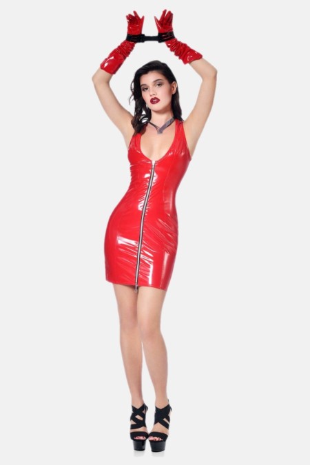 Roxy, fetish sexy vinyl dress - Patrice Catanzaro Official Website