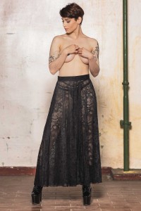 Turbulence, fetish lace skirt - Patrice Catanzaro Official Website