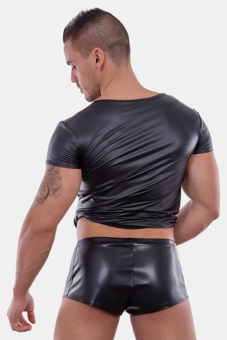 David, fetish faux leather trunks - Patrice Catanzaro Official Website