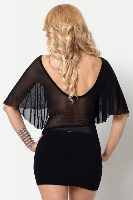 Aloha, sexy black lycra skirt - Patrice Catanzaro Official Website