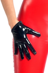 Molly, black or red vinyl gloves - Patrice Catanzaro Official Website