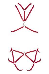 Nicole harness - Luxury lingerie – Impudique Official Website