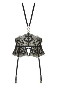 Fallon suspender - Luxury lingerie – Impudique Official Website