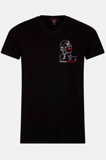 Antonella men black t-shirt - Patrice Catanzaro Offical Website