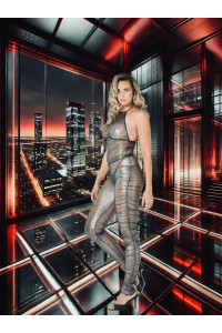 Cosmos, sexy mesh leggings - Patrice Catanzaro Official Website