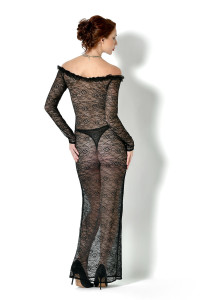 Willow robe longue dentelle