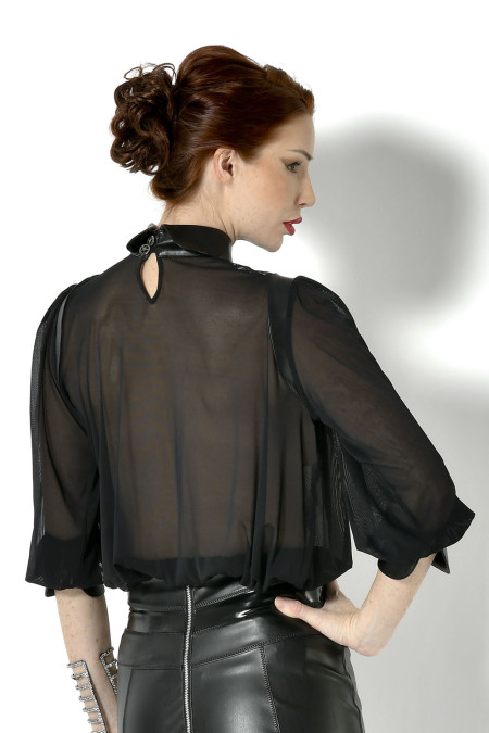 Lightweight and sheer blouse from the Patrice Catanzaro collection