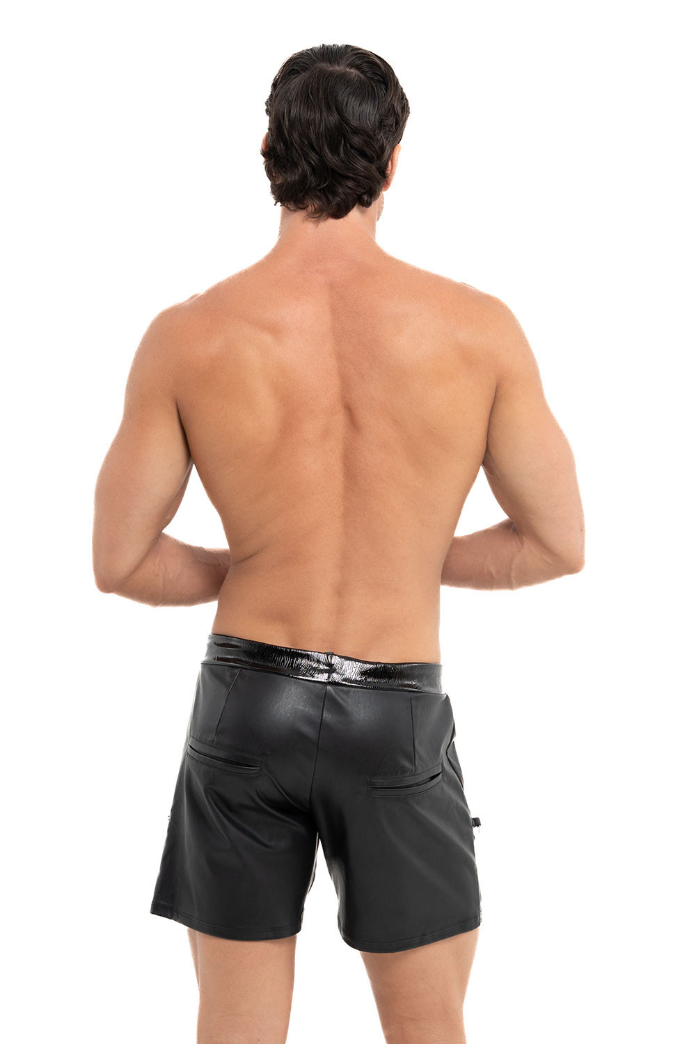 Egée short faux cuir