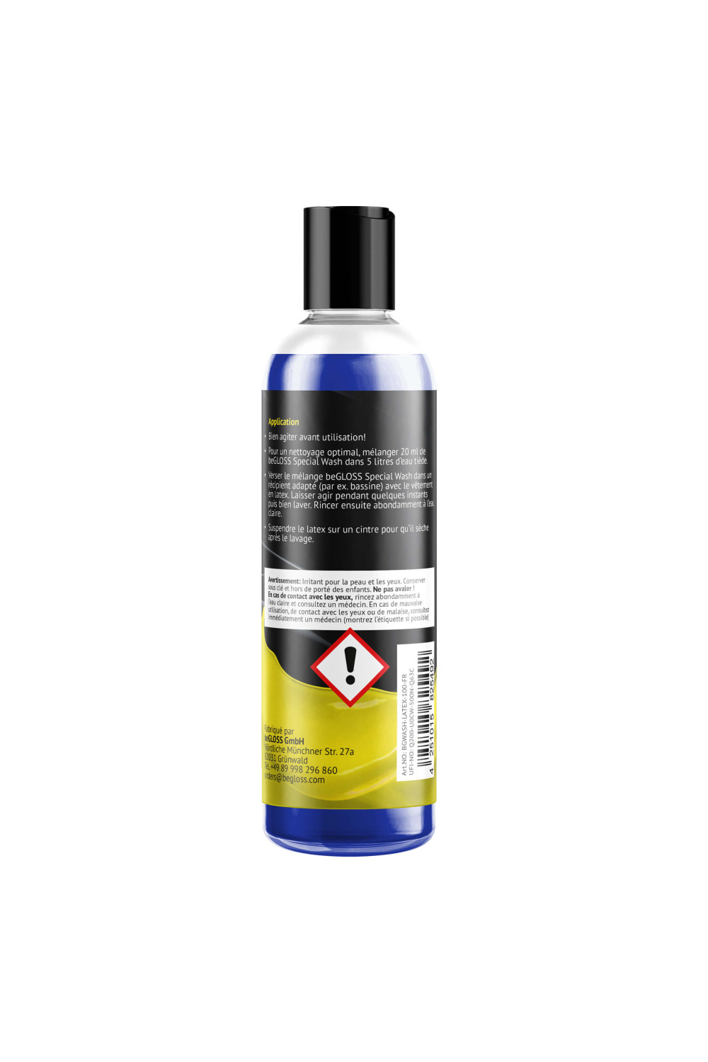 Begloss Special Wash Latex 100mL chez Maison Catanzaro