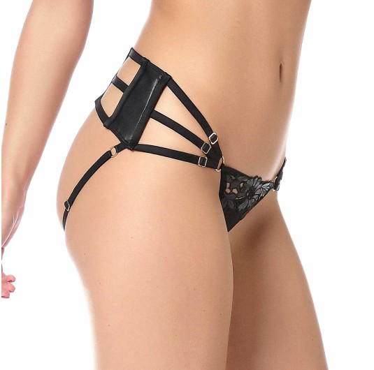 Nala Crotchless Brief - Luxury Lingerie – Impudique Official Website