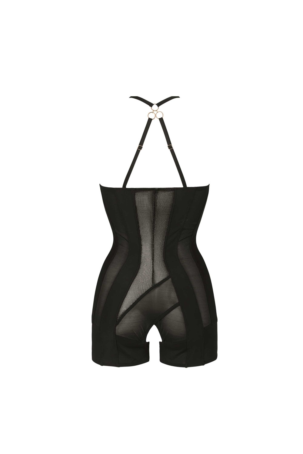 Auguste playsuit - French luxury lingerie – Impudique Official Website