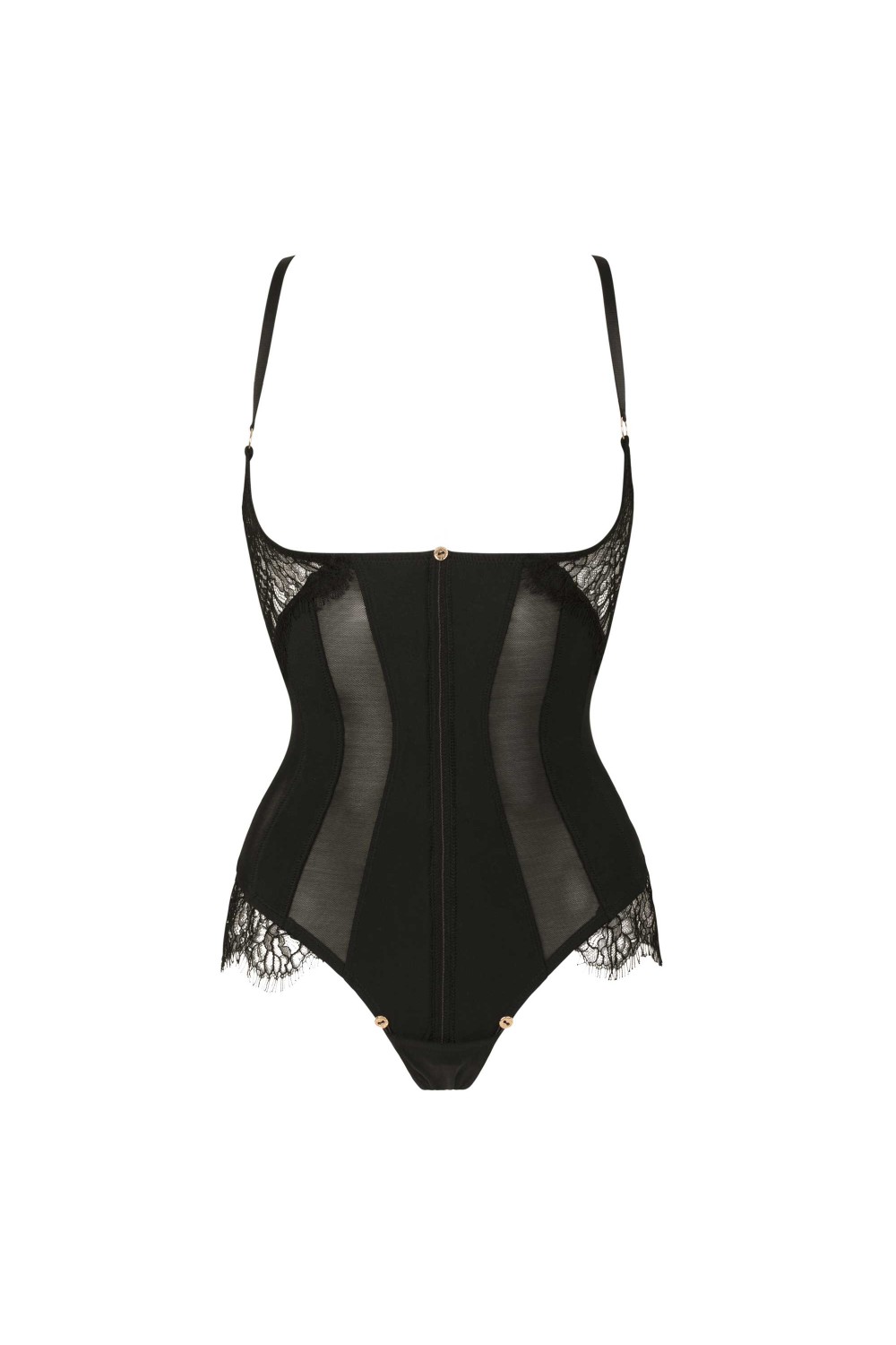 Ekaterina Bodysuit - French luxury lingerie – Impudique by Catanzaro