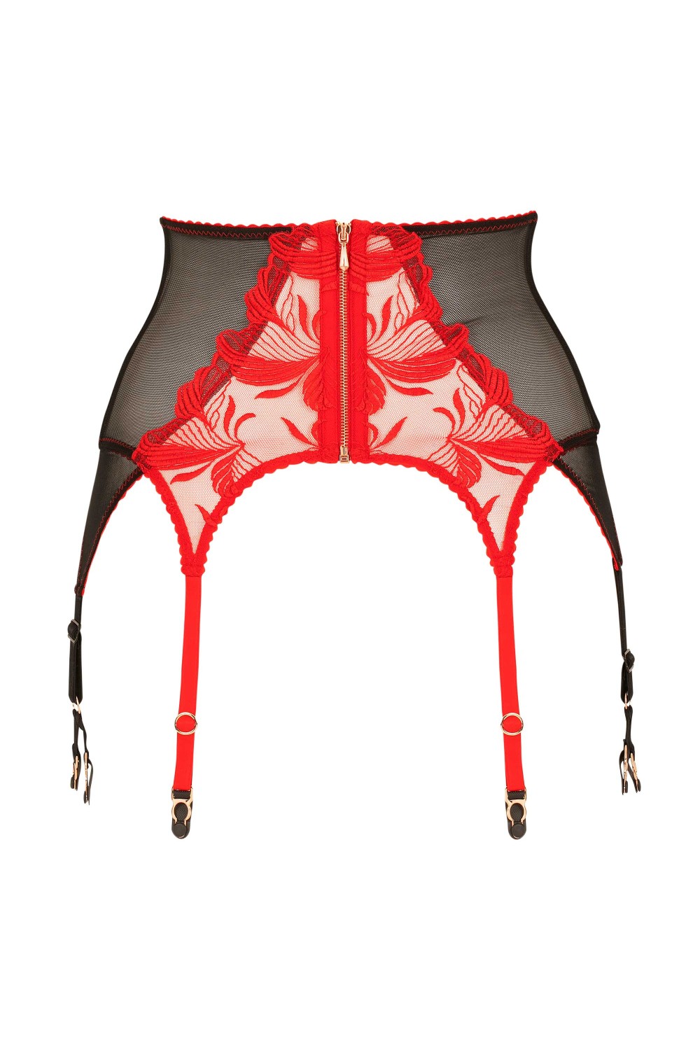 Obsession suspender - Luxury lingerie – Impudique Official Website