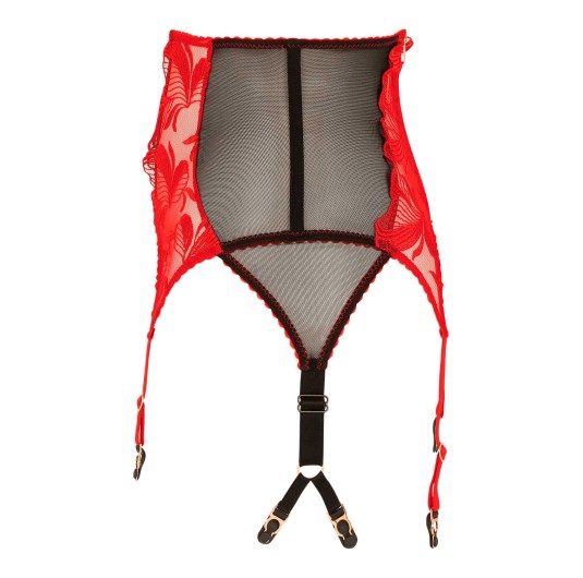 Obsession Suspender - Luxury lingerie – Impudique Official Website