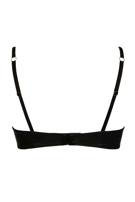 S, fetish black wetlook bra - Patrice Catanzaro Official Website