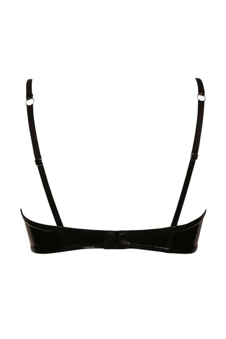 S, fetish black or red vinyl bra - Patrice Catanzaro Official Website