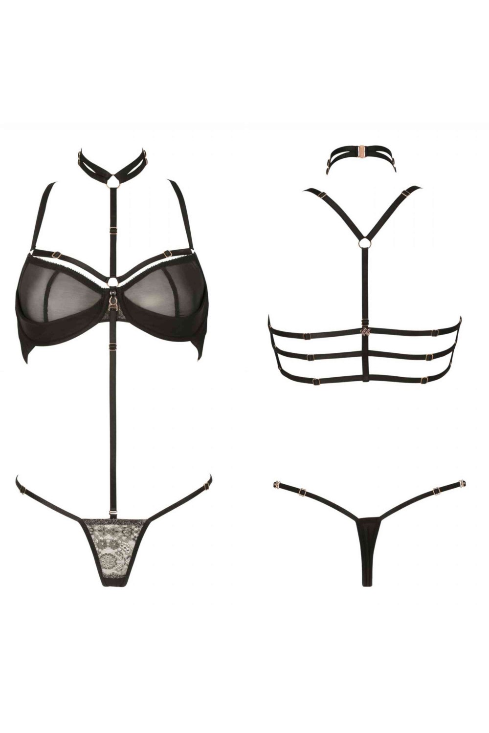 Josephine Brief - French luxury lingerie – Impudique Official Website