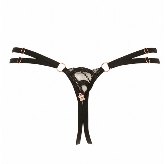 Trésor Thong - Luxury lingerie – Impudique Official Website