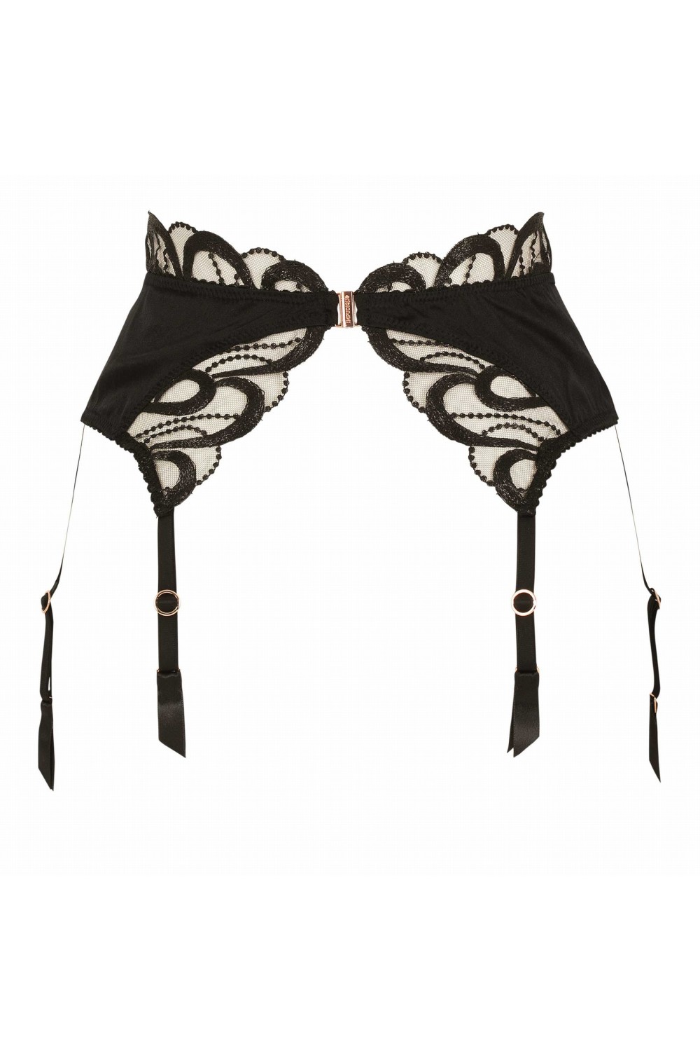 Trésor suspender - Luxury lingerie – Impudique Official Website